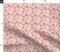 Ditsy Flowers Pink Orange Feminine Spring Colorful Small Scale Vintage Style Custom Printed Fabric by Spoonflower Various Fabrics by the Yard or Fat Quarter